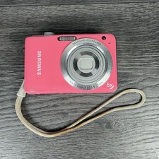 Samsung ES30 Compact Digital Camera Pink 12.2MP Tested & Working