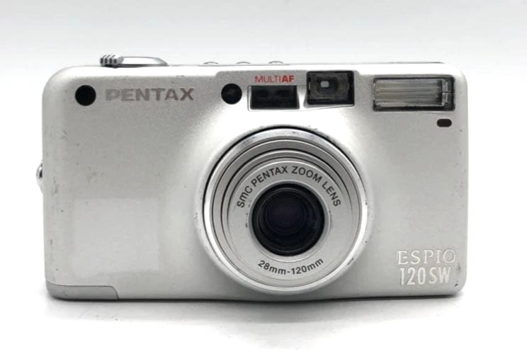 【完動品 美品】PENTAX ESPIO 120SW フィルムカメラ 返金保証 極美品PENTAX ESPIO 120SW コンパクトフィルムカメラ