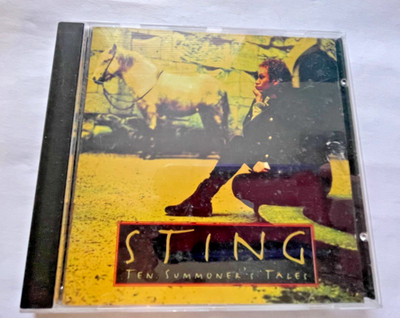 Sting Ten Summoner s Tales CD Original 1993 Untested Jewel Case Wear See Photos