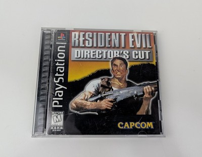 Resident Evil Directors Cut PlayStation 1 Ps1 Black Label CIB RARE Single Disc