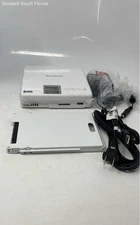 Pandigital PANPRINT01 White Zero Ink Portable Color Photo Printer Powers On