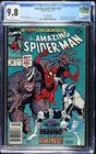 Amazing Spider-Man #344 1st Cletus Kasady CARNAGE 1991 VENOM Newsstand CGC 9.8
