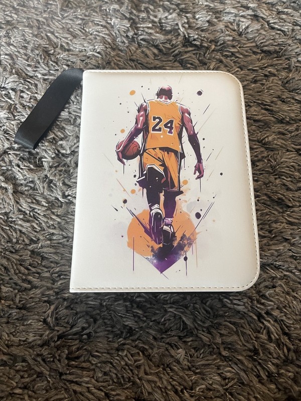SPORTS CARD BINDER, PATCHES, INSERTS, PARALLELS, FOOTBALL, BASEBALL, BASKETBALL.