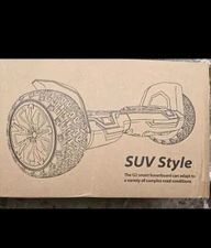 Gyroor G2 8.5 inch Off Road All Terrain Hover board  UL 2272 Certified, Black