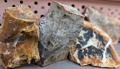Mixed Rough Jasper Flint fire starter stone colorful Unpolished 2 palm size 