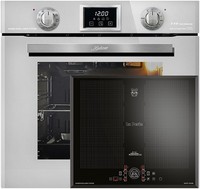 Kaiser Herd Set Elektro Backofen Eh 6326 W 60 Cm+Kct 61 Fi Induktionschfeld