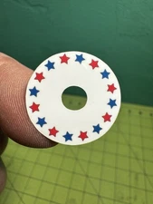 USA Star Design Stickers for All Pinball Machines Bally, Stern, Gottlieb, Etc.