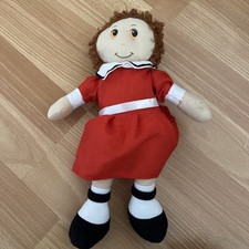 Little Orphan Annie Doll 12" Plush Rag Doll