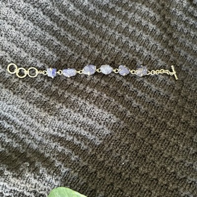 Stauer Tansanit Sterling Armband 7,5 cm