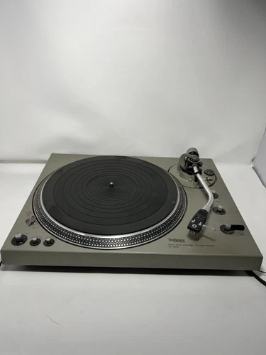 Technics SL-1600 Turntable Direct Drive Automatic W/ Cartridge Used Test Movie