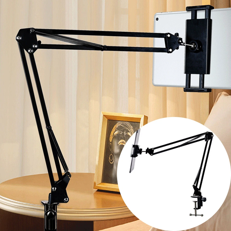 Verstellbar Halterung Handy Halter Tisch Bett Ständer für Tablet iPad Smartphone - Bild 4 von 4