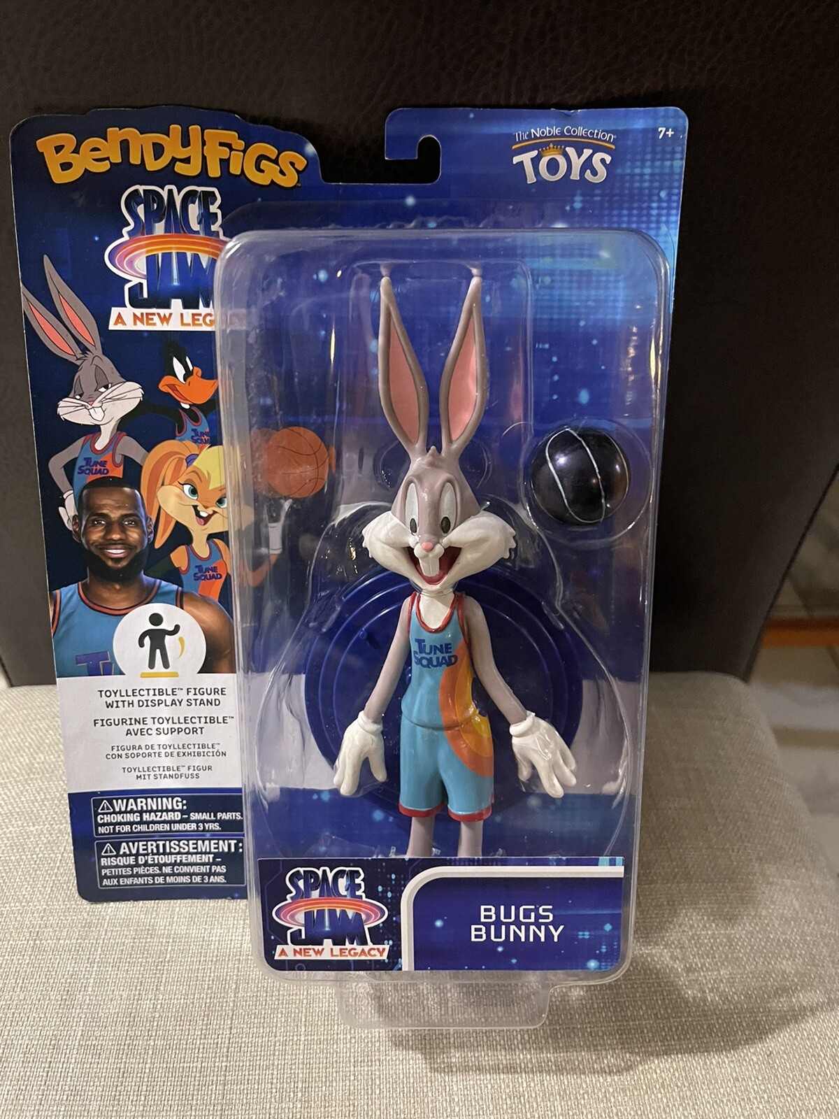Space Jam BENDYFIGS 7 Inch Bugs Bunny BRAND NEW SEALED Walmart EXCLUSIVE