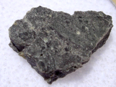 1.01 gram 17x10x3mm NWA 14681 Lunar RARE (troctolitic anorthosite) Meteorite COA