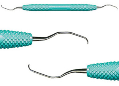 PDT Amazing Gracey 13/14 DE Gracey Curette, 6 1/2'' long. 3/8'' Diameter Resin Gre