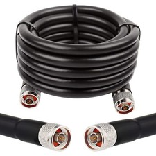 15 Ft Kmr400 Low Loss Coax Cable 50 Ohm Coax Extension Cable N Male To N Male Co