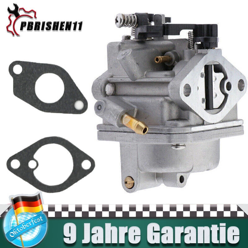 MARKENLOS 4 Takt Vergaser für Tohatsu Mercury 3.5HP 4HP 5HP 6HP Außenborder 3R1-03200-1-00
