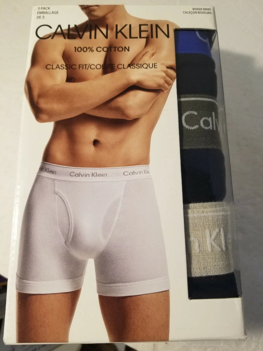 Calvin Klein Men s Cotton Classic Multipack Boxer Briefs Size XL