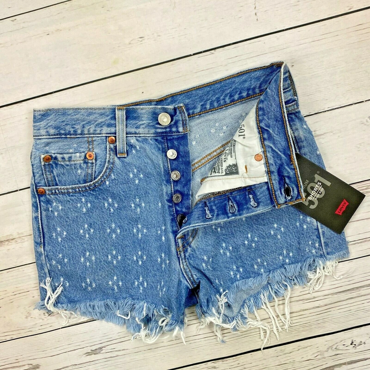 Levis 501 button sales fly shorts