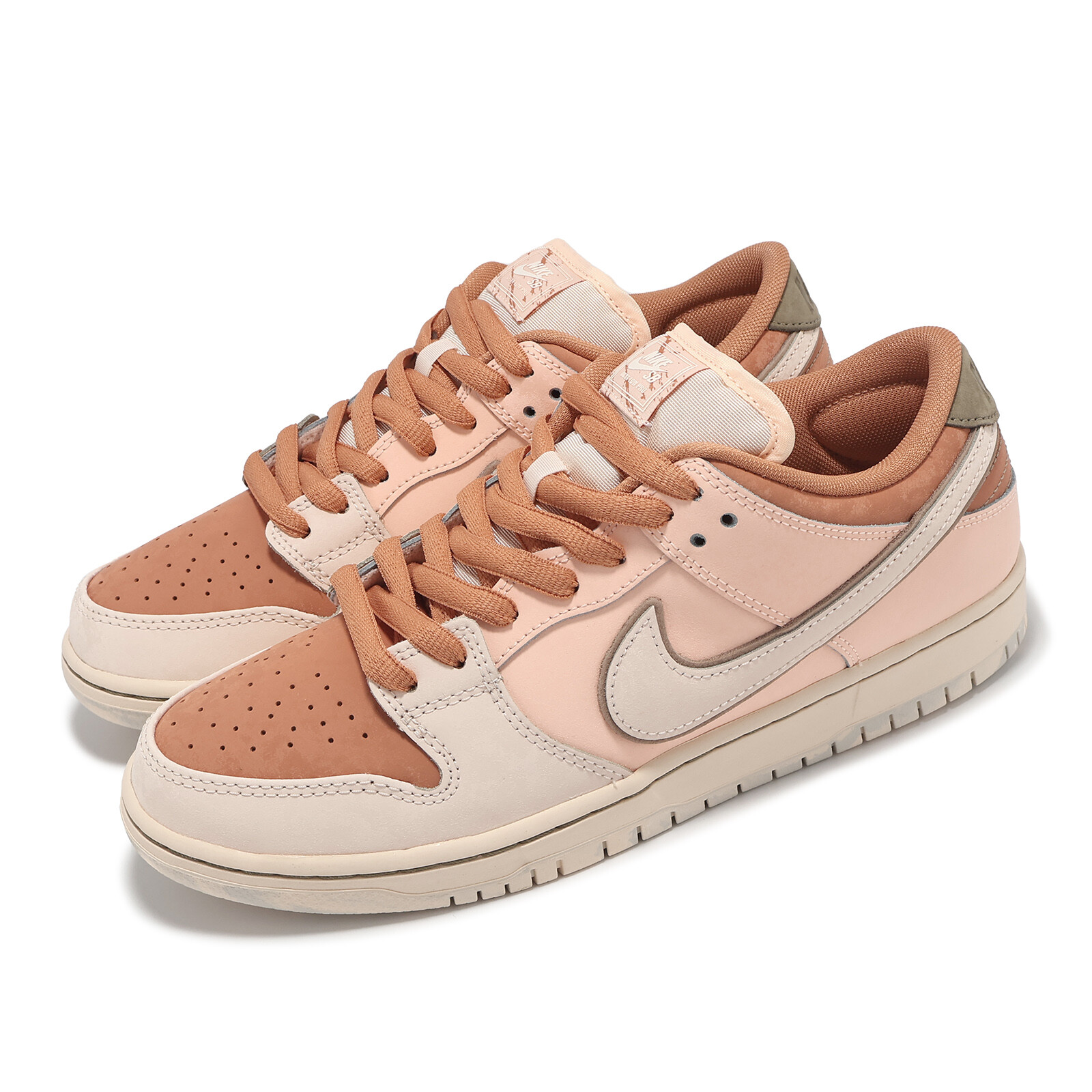 Nike SB Dunk Low Trocadero Gardens Янтарно-коричневые мужские повседневные кроссовки унисекс FV5926-200