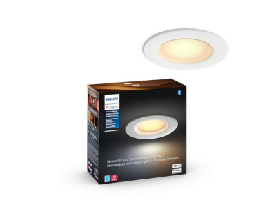 Philips Smart Bluetooth Compatibility White 5''or 6'' 1100-Lumen Switchable Rece