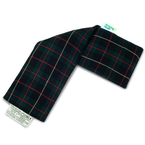 Amazing Health Hot and Cold Pack for Pain Relief - Green Tartan Lavender Scented - Picture 3 of 3