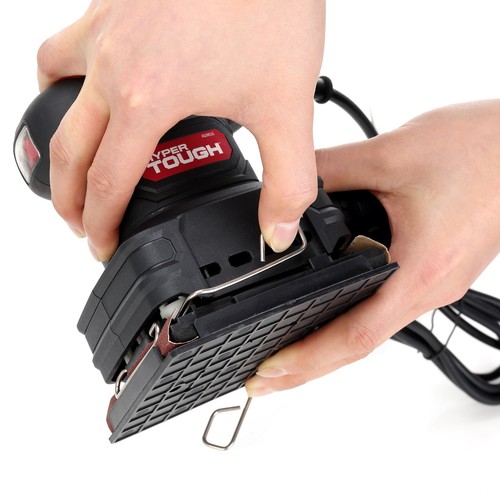 2 Amp Corded 1/4 Blade Palm Sander,Compact Design - Picture 8 of 9