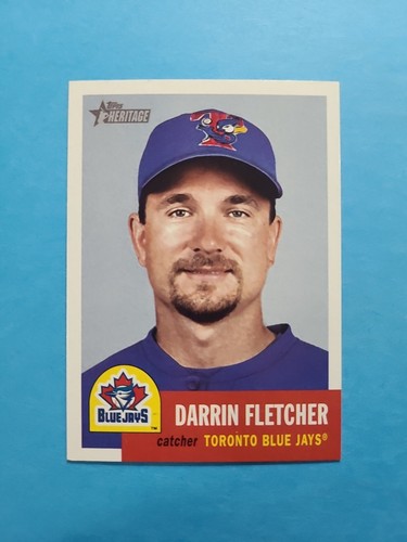 2002 Topps Heritage Darrin Fletcher #90 card