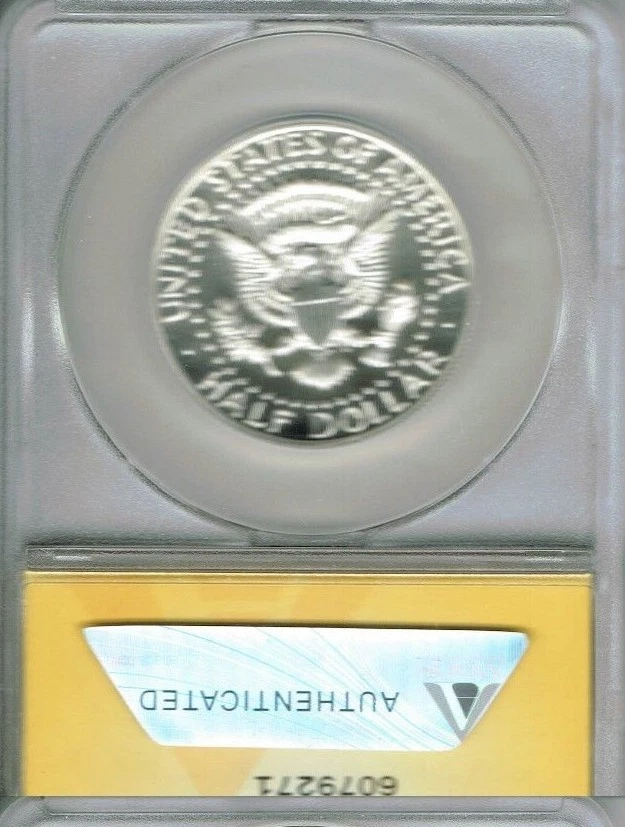 1968-S 50C Proof Kennedy Half Dollar ANACS PF 66 - Image 2 of 2