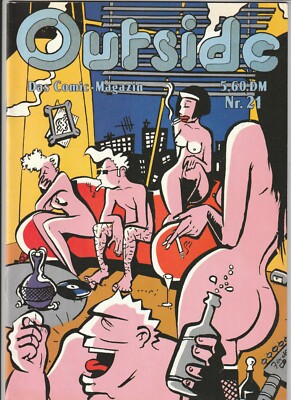   OUTSIDE DAS COMIC-MAGAZIN #21, Toni Momper COMICHEFT TOP Z1