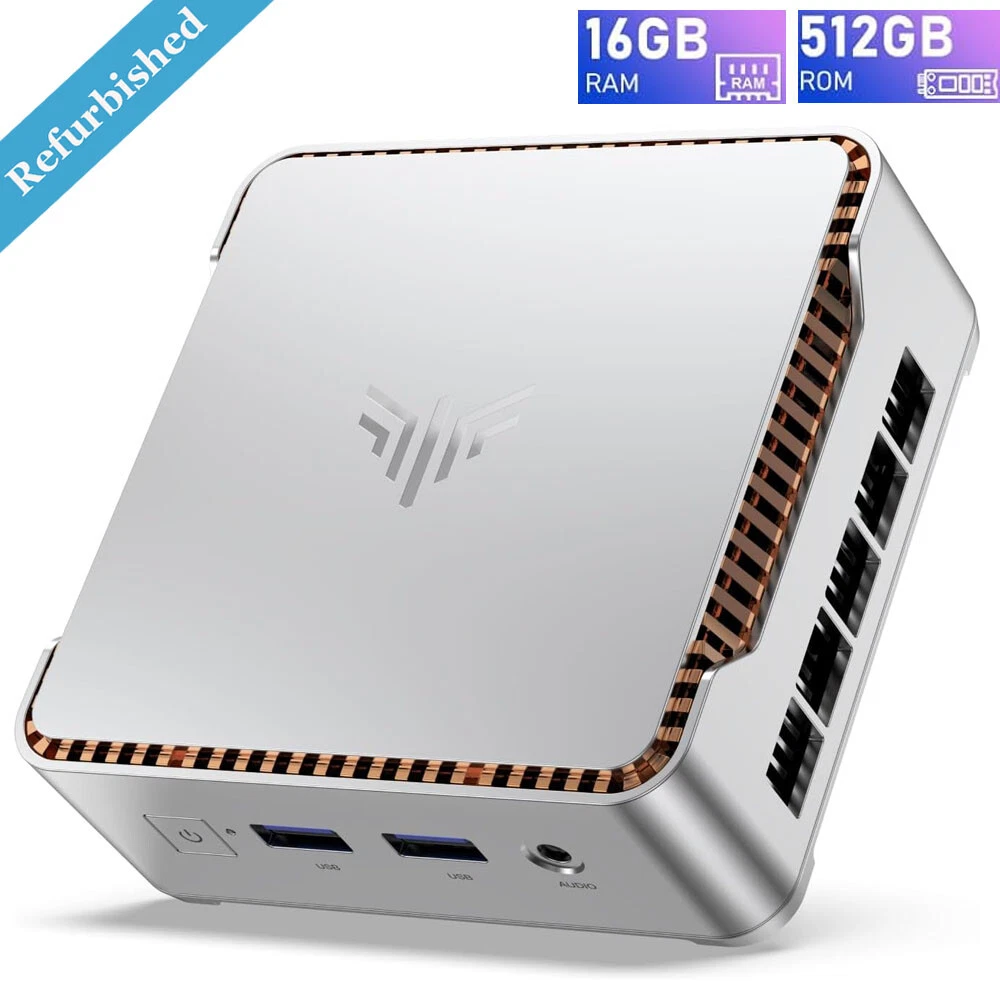 NIPOGI ミニPC N150 16G 512G ミニPC 【最新第12世代 ミニpc N150】ミニパソコン Windows11Pro