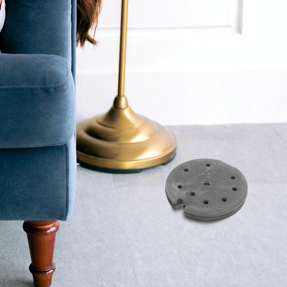 Iron Floor Lamp Base Counterweight Light Stand Accessories Round