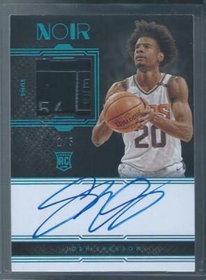 2017-18 PANINI NOIR JOSH JACKSON ROOKIE PATCH AUTO COLOR TAGS 1/5 SUNS #304