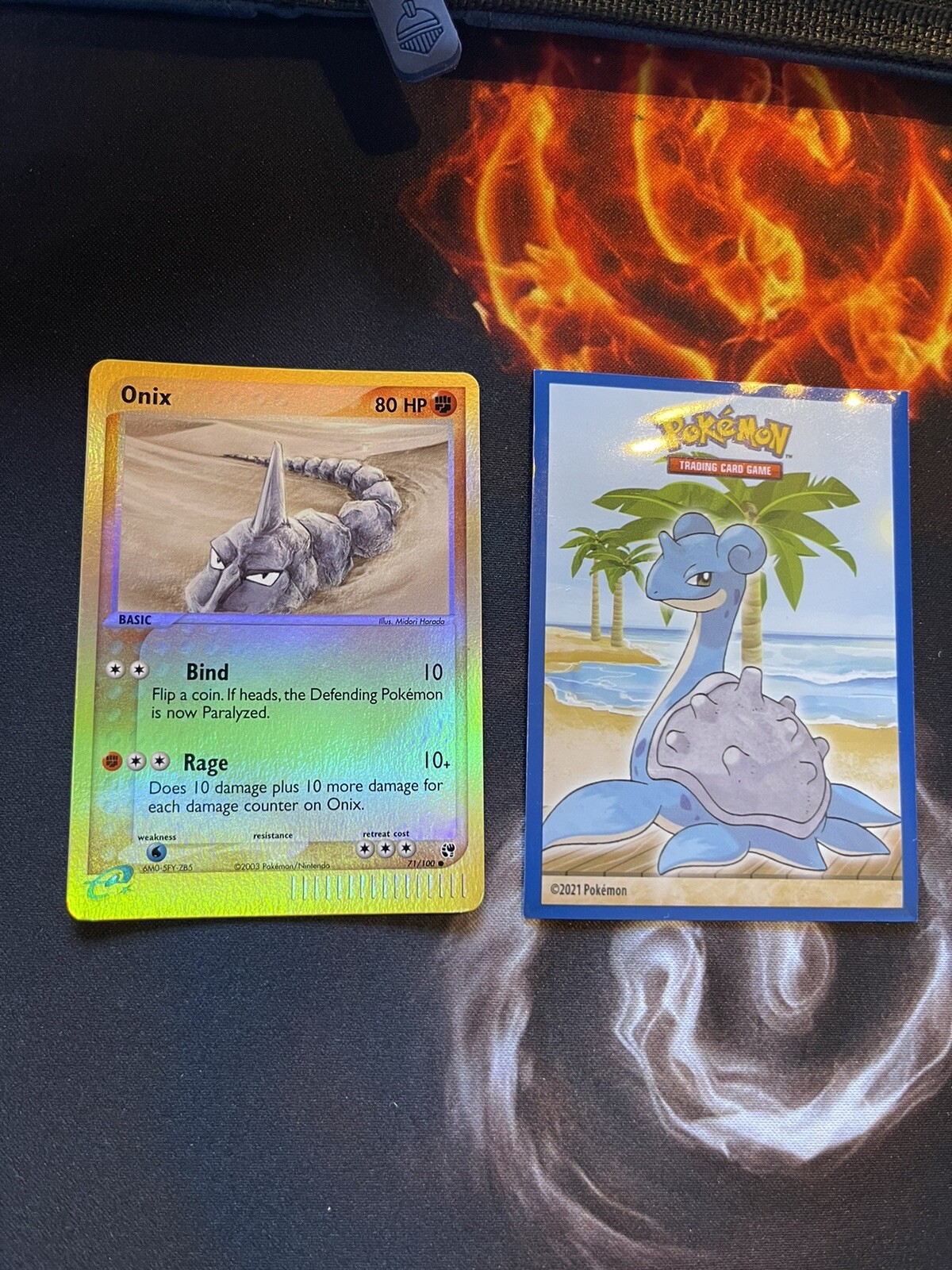 Pokemon Onix 71/100 Reverse Holo 2003 EX Sandstorm Edition 273💎 Near Mint Nm💎