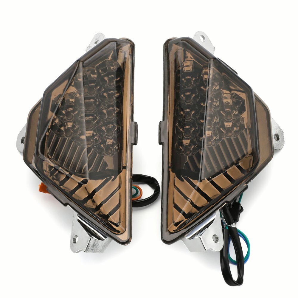Front LED Turn Signal Lights for KAWASAKI NINJA ZX6R 400 300 650 250 Z