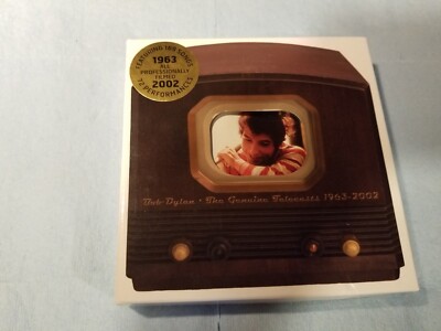 BOB DYLAN -the genuine telecast -1963-2000-( 6 dvd box set)  (scorpio label)