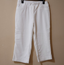 Croft  Barrow The Effortless Stretch Pull On Capri Mid Rise Women's 8 H44-46