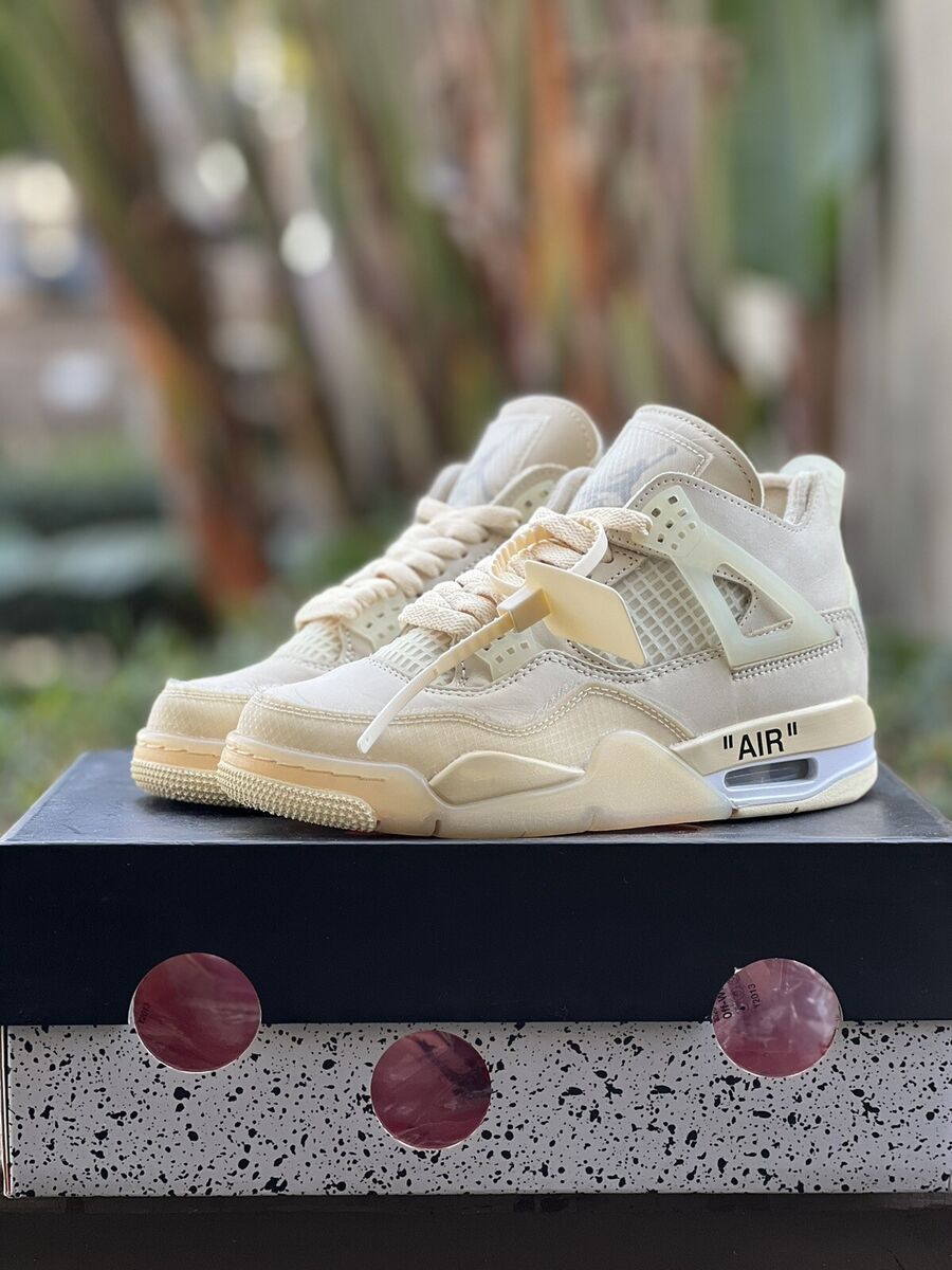 NIKE AIR JORDAN 4  OFF-WHITE