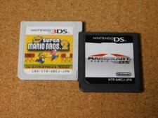 New Super Mario Bros.2 & Mario Kart DS set Nintendo Japanese game Cartridge only image