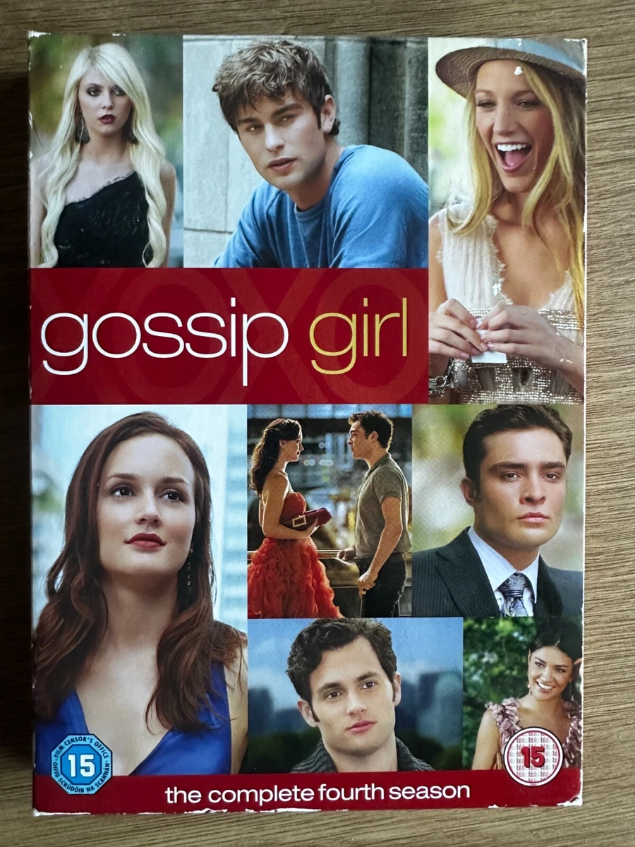 Gossip Girl Season 4 DVD Box Set US Teen Drama Series w/ Blake Lively