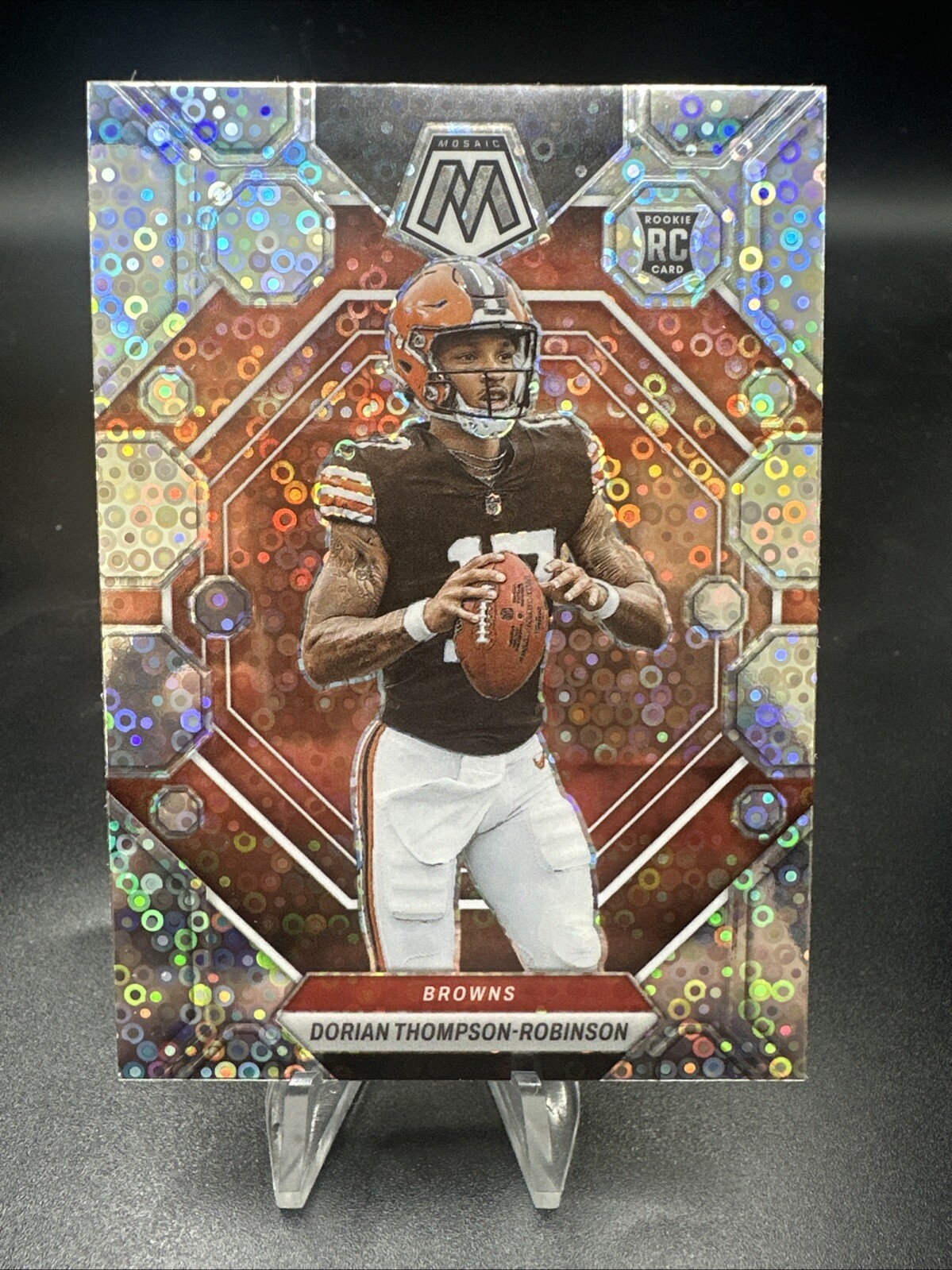 2023 Mosaic Dorian Thompson-Robinson No Huddle Disco #316 Rookie RC Browns