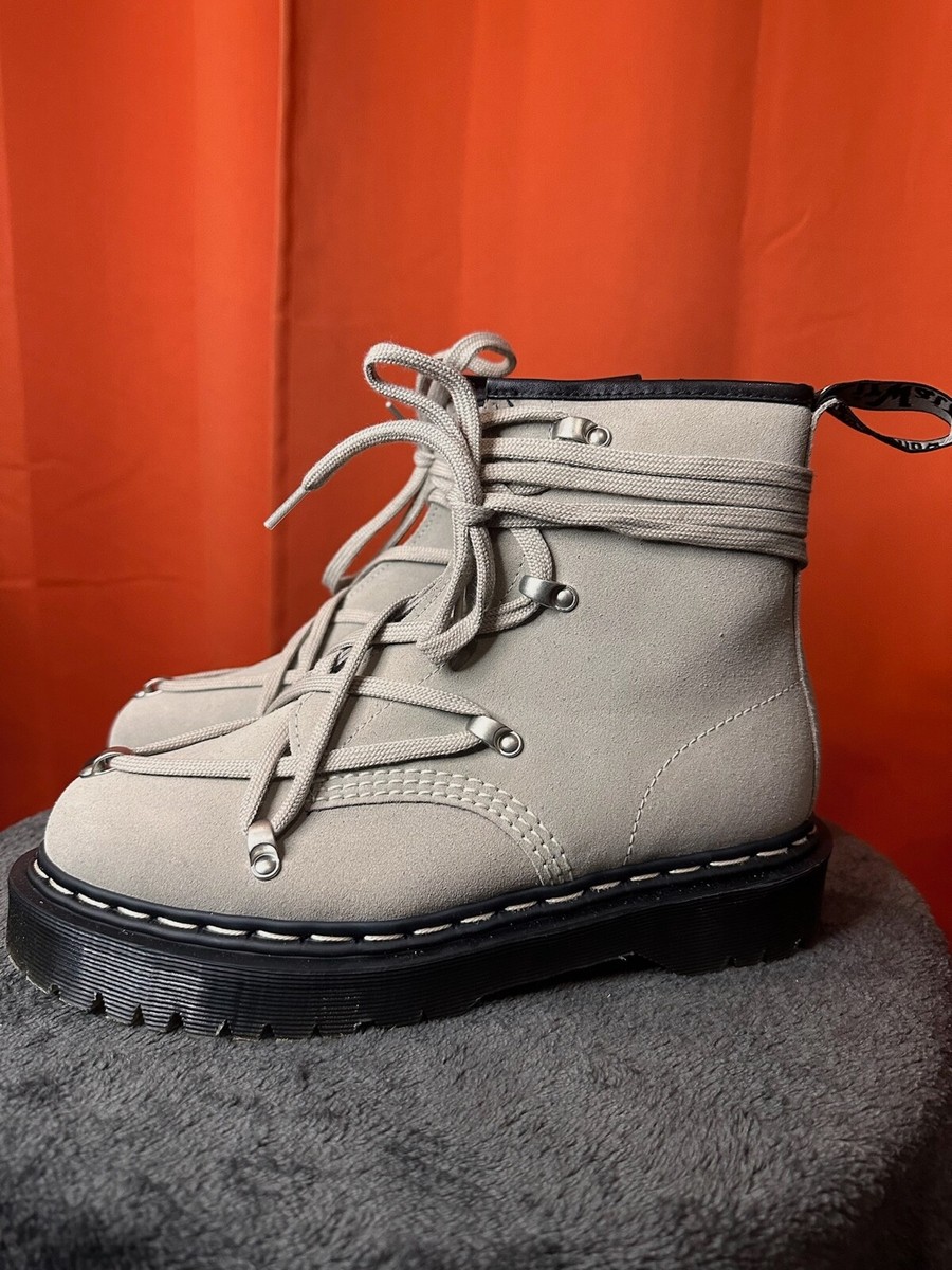 Dr. Martens x Rick Owens 1460 Bex Suede Boot (WMNS Size 8.5/MENS