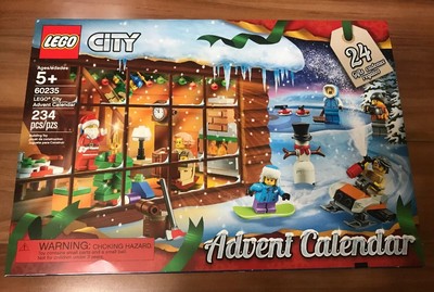 lego city calendar 2019