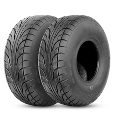 Set 2 145/70-6 ATV Tires Quad 145x70x6 145x70-6 Go-Kart Street Mini Bike Tire