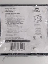 ONE Bell Outdoor 5342-0 Weatherproof Electrical Box