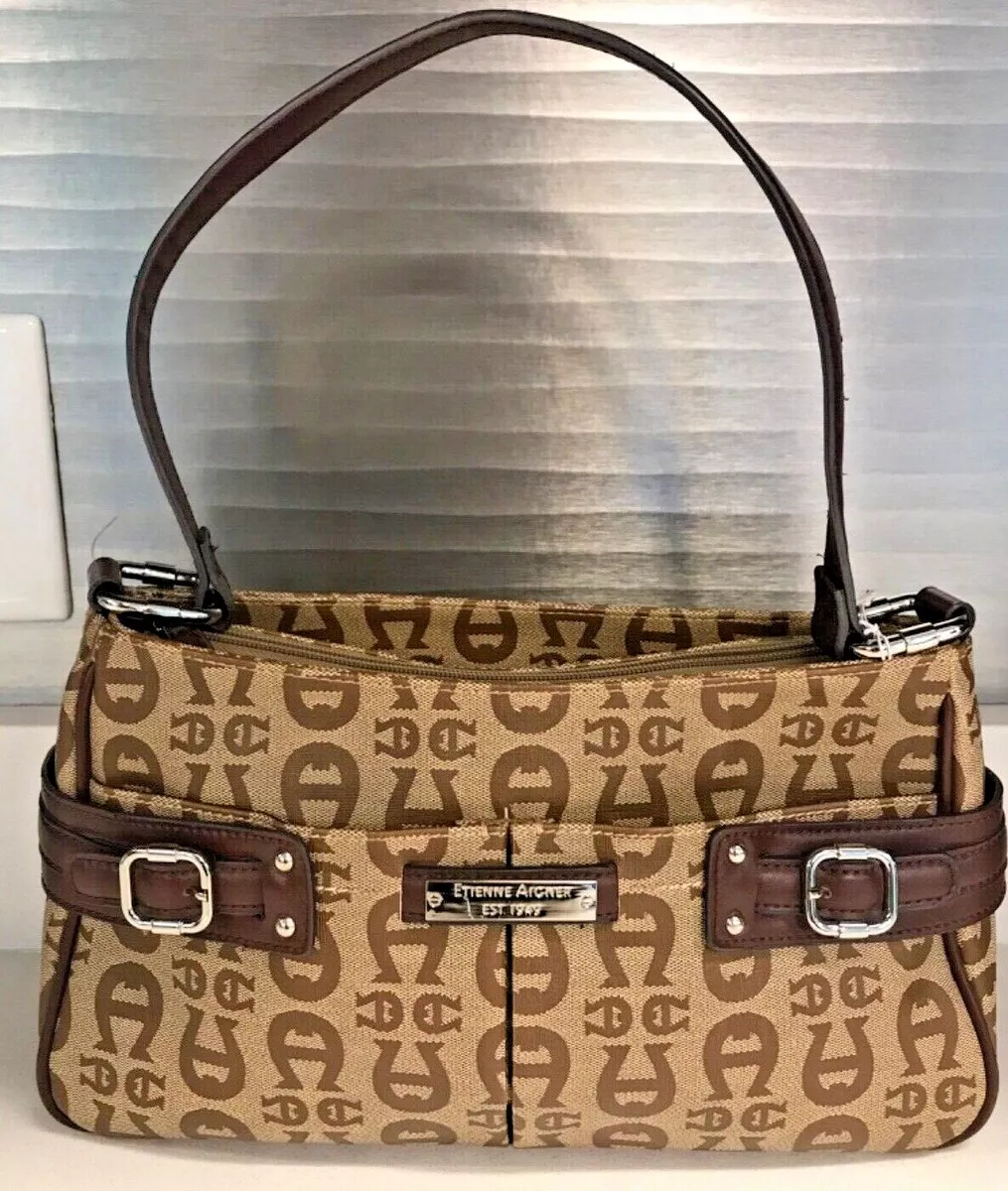 Tote etienne aigner clearance purse