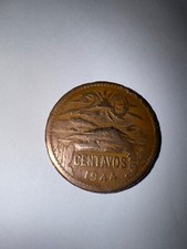 1944 Mexico 20 Centavos rare good condition&nbsp;