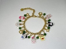 Hello Kitty    Friends Charm Bracelet Anime Sanrio Single Chain   You Pick 