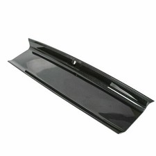 Trunk Center Lid Panel Cover Trim Carbon Fiber Style For Ford Mustang 2015-2023