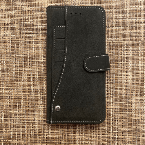 Asuwish Black Faux Suede Wallet Phone Case Samsung Note 10 Magnetic Closure - Picture 1 of 9