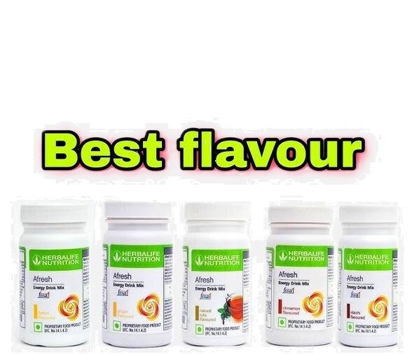 Herblife Nutrition Afrssh Energy Drink Mix (50g/1.7OZ) All Flavours
